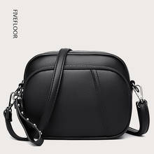 Bolso cruzado negro con remaches y borlas para mujer, bandolera informal de cuero Pu, 2020 2024 - compra barato