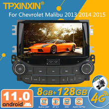 Reproductor Multimedia con pantalla IPS y navegación GPS para Chevrolet Malibu, autorradio estéreo con Android 10,0, Carplay, 4G + 128GB, DSP, Navi, para Chevrolet Malibu 2013- 2015 2024 - compra barato