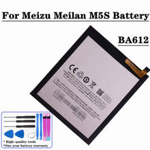 Batería para teléfono Meizu Meilan Meizy M 5S M5s M612Q M612M, BA612, 3000mAh, alta capacidad, baterías de reemplazo de teléfono + herramientas 2024 - compra barato