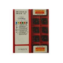 Sandvik Coromant 100% оригинальные CNMG CNMG12 CNMG120408 PM 4225 твердосплавные режущие пластины для токарной обработки средней отделки