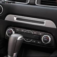 Cubierta de interruptor de calefacción de asiento mate para Mazda CX5, CX-5, KF, CX8, CX-8, accesorios interiores de coche, 2017-2020, 2021 2024 - compra barato