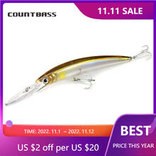 110mm 15.6g Floating Minnow Countbass Wobblers Angler's Lure for Fishing Diving Depth 2.5-3m Hardbait  Jerk Baits Leurre 2024 - buy cheap