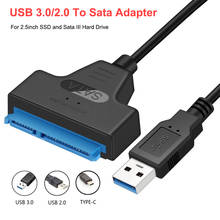 USB SATA 3 Cable Sata To USB 3.0 Adapter UP To 6 Gbps Support 2.5Inch External SSD HDD Hard Drive 22 Pin Sata III A25 2024 - buy cheap