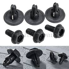 Mgoodoo 50 Uds parachoques del coche Clips para guardabarros de plástico remaches sujetadores para Toyota Clip de retención Puerta de coche Clips de Panel de corte de 8mm agujero 2024 - compra barato