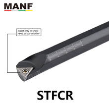 Manf cnc torno de metal cortador S32T-STFCR16 cortador barra chata torneamento usinagem toolholder apertado interno chato ferramenta titular 2024 - compre barato