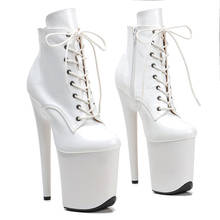 Leecabe/Обувь для танцев на шесте 20 см/8 дюймов обувь для танцев на высоких каблуках 2024 - купить недорого
