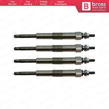 Bross Auto Parts BGP59-1 4 Pcs Heater Glow Plugs GX102, 0100 226422 for Kia Hyundai 1.5-2.0-2.9 CRDI Fast Shipment Free Shipment 2024 - buy cheap