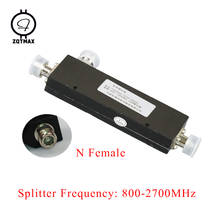 ZQTMAX-acoplador de cavidad N hembra, divisor de potencia 800-2700MHz para amplificador de señal, walkie-talkie, amplificador de señal 2g, 3g, 4g 2023 - compra barato