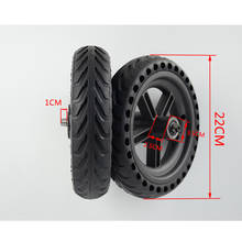 2019 год, FOSTON, шины для скутера, задняя твердая резиновая Ступица колеса для 8, 5 дюймов Xiaomi M365, амортизирующие полые непневматические шины с Сотами 2024 - купить недорого