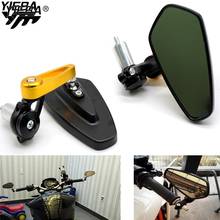 Motorcycle mirrors bar end mirror Rearview Motor handlebar mirror FOR Aprilia Caponord 1200 ABS Dorsoduro 750 ABS GPR125 RS 125 2024 - buy cheap