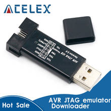 Usb AVR JTAG ICE эмулятор AVR-USB downloader загрузка линии металлический корпус 2024 - купить недорого