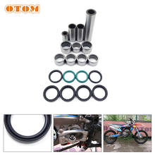 OTOM-sello de rodamiento de brazo oscilante de choque trasero para motocicleta, Kit de reparación de cojinete de enlace y palanca triangular para KTM EXC SXF XCF HUSQVARNA FC 2024 - compra barato