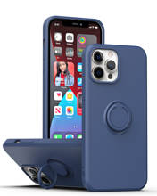 Capa de celular de silicone líquido com suporte, quadrado, para iphone 12 11 pro max 12 mini x xs max xr 7 8 plus se 2020 2024 - compre barato