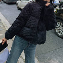 Casaco feminino manga comprida, jaqueta feminina folgada, casual 2024 - compre barato