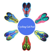New Cycling Shorts Cushion 5D 9D 12D 19D 20D Gel Pad Breathable Bicycle Short Pads Bike Pants Cushion Soft Pad 2024 - buy cheap