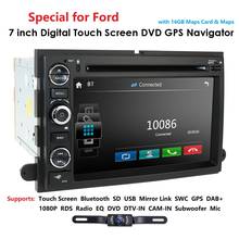 7 Inch Car DVD Player Stereo for Ford F150 F250 Focus Explorer Fusion Mercury Lincoln GPS Navi Radio Stereo RDS USB Mirror Link 2024 - buy cheap