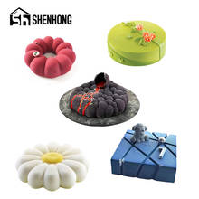 SHENHONG 25 Types Mousse Cake Set Non-Stick Silicone Molds Decorating Tools Party Dessert Baking Mould Kitchen Pastry Bakeware 2024 - buy cheap