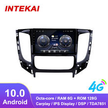 9" Android 10.0 Car Radio GPS Navigation autoradio multimedia player for Mitsubishi TRITON L200 AC 2015 head unit stereo 2024 - buy cheap