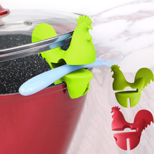 Portable Pot Clips Kitchen Cartoon Silicone Plastic Pot Side Clip Anti-scalding Spoon Holder Support Rack Kitchen Cooking Tools 2024 - buy cheap