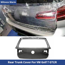 Высококачественный чехол из углеродного волокна для заднего багажника автомобиля Volkswagen Golf 7 Gti/r, комплект капота двигателя 2024 - купить недорого