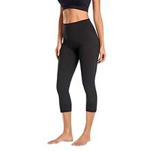 Women Stretch 3/4 Yoga Pants Leggings Fitness Running Gym Sports Pockets Active Calf-length Pants Capri Pant High Waist Leggins 2024 - buy cheap