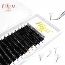 Higuclace Easy Fanning Eyelash Extension Volume Automatic-Flowering Fan Individual Flower Soft Lash Blooming Faux Mink Lashes 2024 - buy cheap