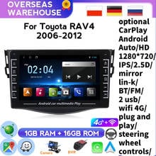 Central multimídia automotiva para toyota rav4 rav 4 2007-2014, 2din, android, dvd, rádio automotivo, navegação gps, wi-fi, reprodutor russo 2024 - compre barato