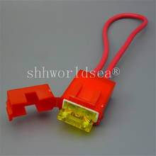 shhworldsea  10pcs/lot Auto ceramic fuse holder and car fuse socket for medium fuse box 2024 - buy cheap