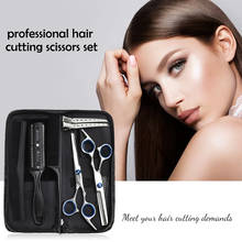 8/9 PCS Professional Hairdressing Scissors Kit Hair Cutting Scissors Hair Scissors Tail Comb Hair Cape Hair Cutter Comb 2024 - buy cheap