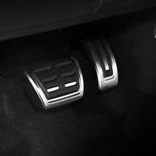 Carmilla Stainless Steel Car Pedal Cover for VW Polo Bora Jetta MK4 Golf 4 IV Jetta MK4 for Audi A1 A3 TT for Skoda Fabia Rapid 2024 - buy cheap