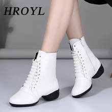 Ballroom Dance Sneakers for Woman Girls Ladies Modern Jazz Soft sole High top Boots Square Dance shoes Wholesale 2024 - buy cheap