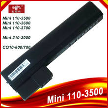 Аккумулятор для ноутбука HP Mini 110-3500 Mini 110-3600 Mini 110-3700, ноутбуки ED03 ED06 ED06066, 630193-001, 61456, 2024 - купить недорого