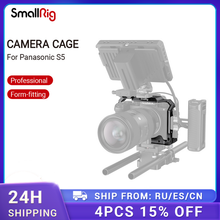 SmallRig DSLR Cage for Panasonic S5 Camera With Cold Shoe Mount+Nato Rail+1/4"-20 & ARRI 3/8”-16 Threads Video DIY Cage Rig-2983 2024 - buy cheap