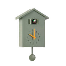 Nordic Wall Clock Cuckoo Clock Bird Modern Living Room Pendulum Clocks Wall Home Decor Silent Bedroom Horloge Gift FZ999 2024 - buy cheap