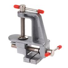 Universal Bench Vise Aluminium Alloy Mini Table Vice Bench Clamp Table Screw Vise for DIY Craft Mold Fixed Repair Tool Household 2024 - buy cheap