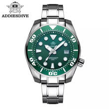 Addyes-Reloj de buceo para hombre, de lujo, con funda de acero inoxidable 316L, zafiro, 200m, bisel de cerámica, BGW9, superluminoso 2024 - compra barato