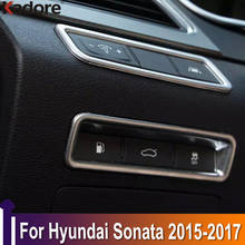 Car Interior Decoration Accessories For Hyundai Sonata 2015 2016 2017 ABS Matte Headlight Head Lamp Switch Decoration Cover Trim 2024 - buy cheap