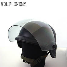 2 colors Airsoft Tactical Army SWAT M88 Helmet USMC Shooting Classic Protective PASGT Helmet Black/OD with Clear Visor 2024 - buy cheap