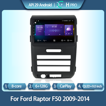 Reproductor de vídeo multimedia inteligente para coche Ford Raptor F50, navegación GPS, radio, Android 2009, 4G, 2014-10,0 2024 - compra barato