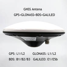 Четырехзвездочная многочастотная спутниковая навигация GNSS RTK приемник Антенна GPS ГЛОНАСС BDS GALILEO водонепроницаемый surve CORS BT-300 2024 - купить недорого