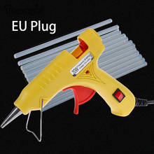 20W Hot Melt Glue Gun Industrial Mini Guns Thermo Electric Heat Temperature Tool with 7mm x 200mm Glue Stick EU Plug US Plug 2024 - buy cheap