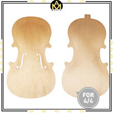 Violin Top And Back Solidwood Unfinished Violin Parts 4/4  DIY Violin Parts Accessories New 2024 - buy cheap