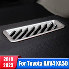 Rav4 rav 4 rav 4 2019 2020 xa50-capa de proteção para saída de ar condicionado do painel do carro, acessórios de proteção, ventilação 2024 - compre barato