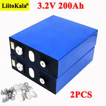 Liitokala-bateria de lítio, 3.2v, 200ah, lifepo4, 3.2v, 3c, bateria de ferro-fosfato, para 12v, 24v, inversor de bateria, veículo, rv 2024 - compre barato
