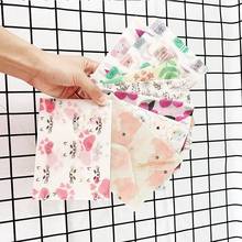 3pcs Western style Greeting Invitation Card Stationery School Envelope Office Supplies Flat Mouth Color Envelope 2024 - buy cheap