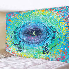 Sun Moon Mandala Tapestry Sun God Art Wall Hanging Hippie Boho Room Decor Psychedelic Wall Decor Yoga Mat Beach Mat Sheet 2024 - buy cheap