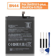 Xiao Mi Original BN44 Battery For Xiaomi Redmi 5 plus 5.99 Redrice 5 Plus BN44 Genuine Replacement Phone Battery 4000mAh + Tools 2024 - buy cheap