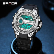 Shiyunme-relógio digital esportivo masculino, relógio militar, à prova d'água, com cronógrafo, para esportes ao ar livre 2024 - compre barato
