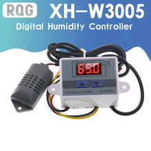 XH-W3005 W3005 DC12V 24V AC110V-220V Digital Humidity Controller Hygrometer Humidity Control Switch 0~99%RH With Humidity Sensor 2024 - buy cheap