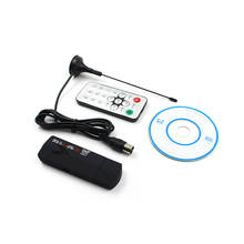 Цифровой USB 2,0 TV Stick FM + DAB DVB-T RTL2832U + R820T SDR DAB FM HD ТВ тюнер приемник палка 2024 - купить недорого